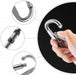 Alluminium D-Ring - 6 stuks - Bivakshop