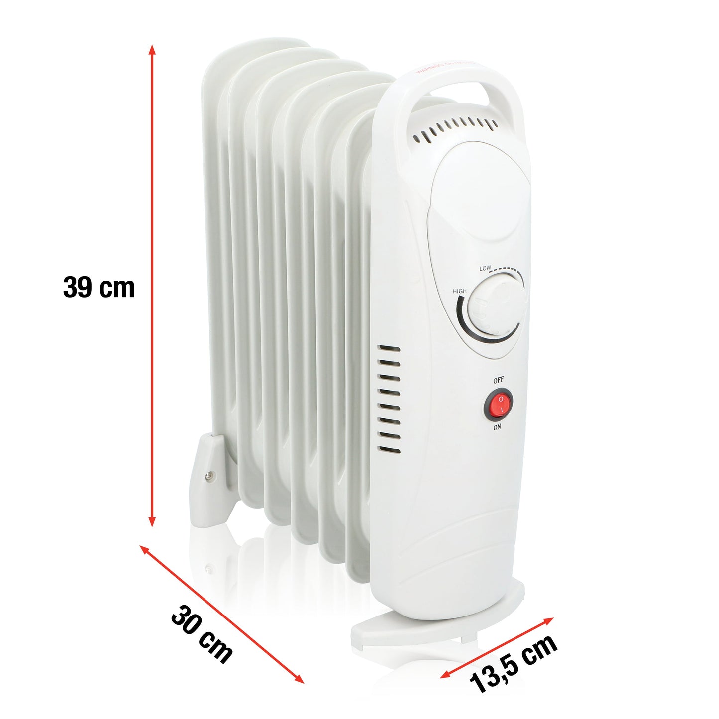 Alpina Olieradiator met thermostaat - Elektrische kachel - Bivakshop