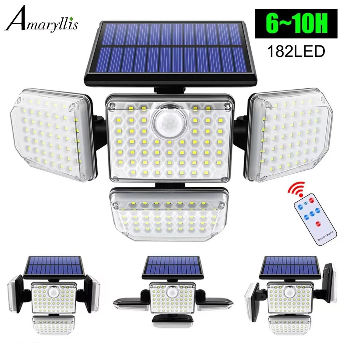 AMARYLLIS zonne-buitenverlichting 182/112 LED - Bivakshop