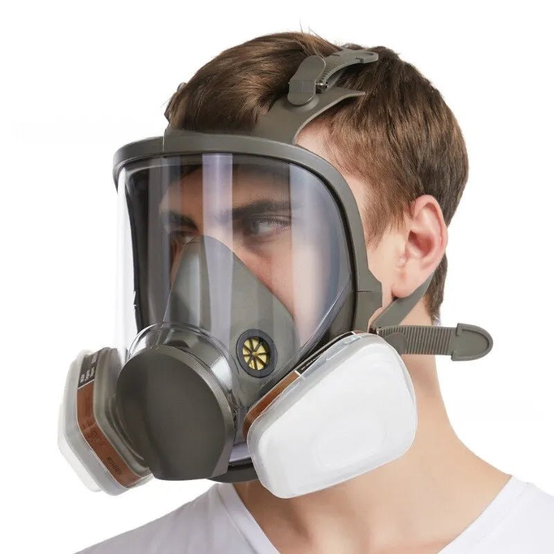 Anti-fog 6800 gasmasker voor industrieel schilderwerk en spuiten - Bivakshop