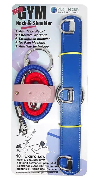 Atlas Gym Neck & Shoulder - Bij nek en schouderpijn - Budget & de Luxe - 5 min Workout - Bivakshop