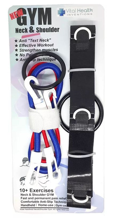 Atlas Gym Neck & Shoulder - Bij nek en schouderpijn - Budget & de Luxe - 5 min Workout - Bivakshop