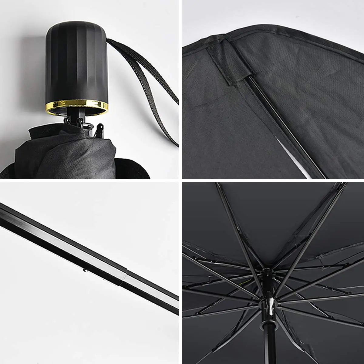 Auto zonnescherm paraplu - Bescherm je auto interieur tegen UV stralen - Bivakshop