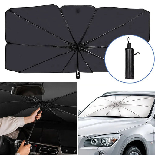 Auto zonnescherm paraplu - Bescherm je auto interieur tegen UV stralen - Bivakshop