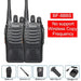Baofeng BF-888S walkie talkie set - UHF 400-470MHz - Lange afstand communicatie - Bivakshop