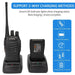 Baofeng BF-888S walkie talkie set - UHF 400-470MHz - Lange afstand communicatie - Bivakshop