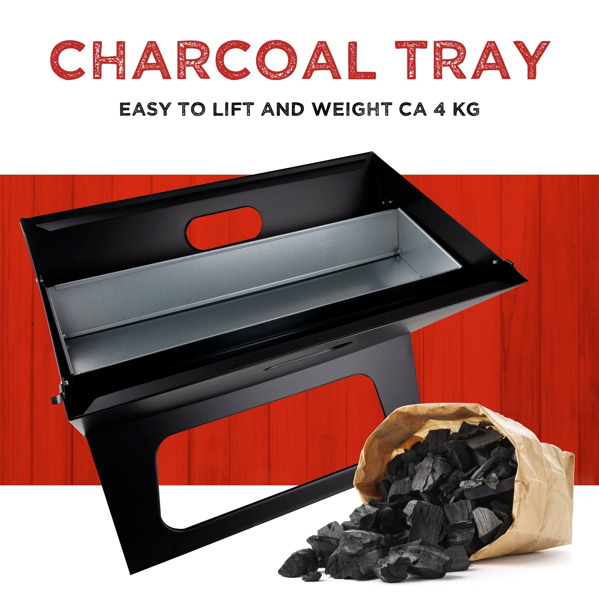 BBQ Collection draagbare houtskool barbecue - Opvouwbaar en draagbaar - Bivakshop