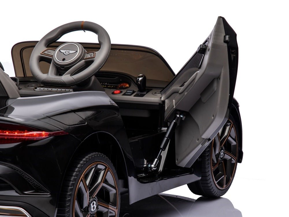 Bentley Bacalar 12v elektrische kinderauto met afstandsbediening - Zwart - Bivakshop