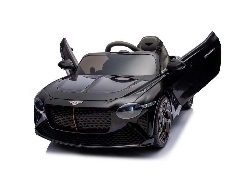 Bentley Bacalar 12v elektrische kinderauto met afstandsbediening - Zwart - Bivakshop