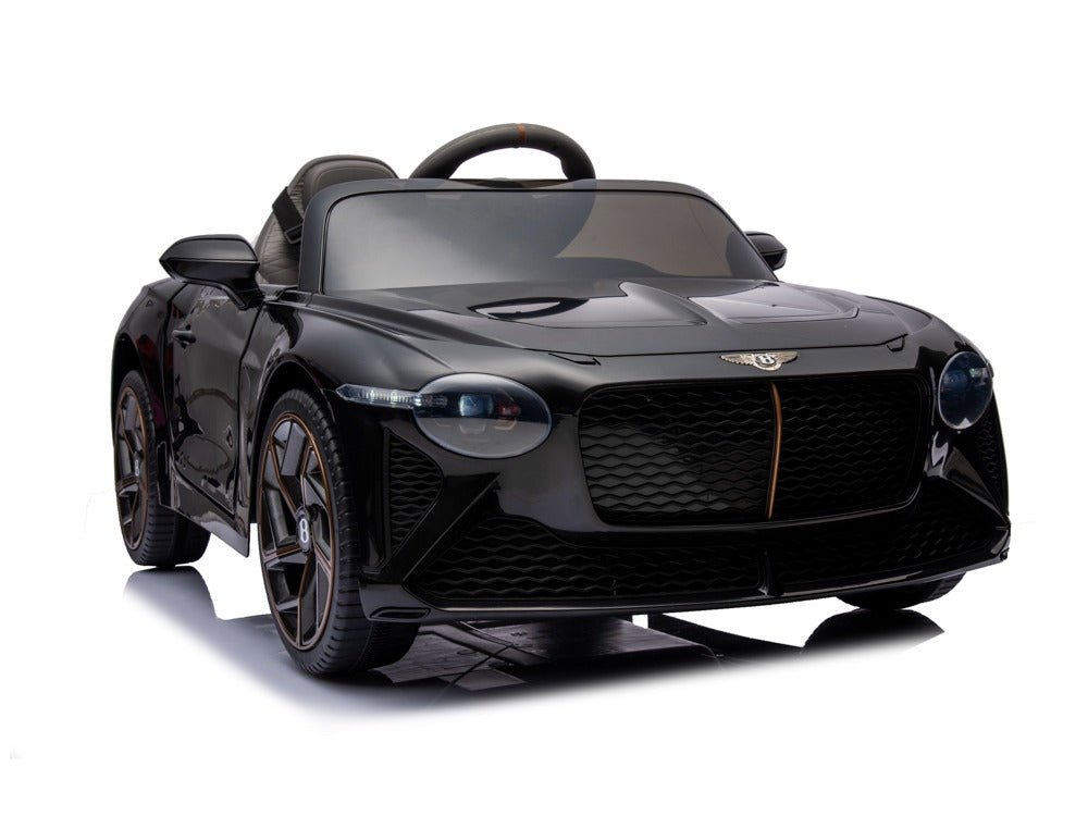 Bentley Bacalar 12v elektrische kinderauto met afstandsbediening - Zwart - Bivakshop