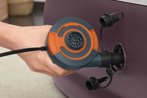 Bestway sidewinder elektrische opblaaspomp 230V - Snel, Efficiënt, Veelzijdig - Bivakshop