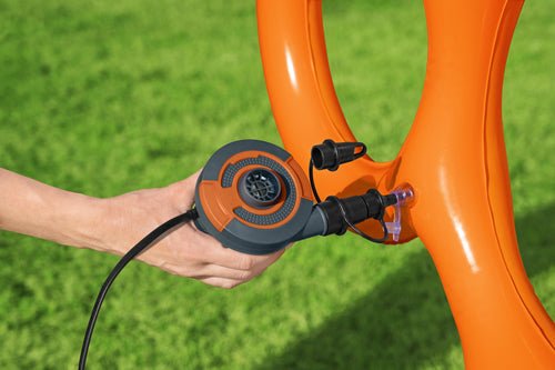 Bestway sidewinder elektrische opblaaspomp - Krachtige pomp voor 12/230V - Bivakshop