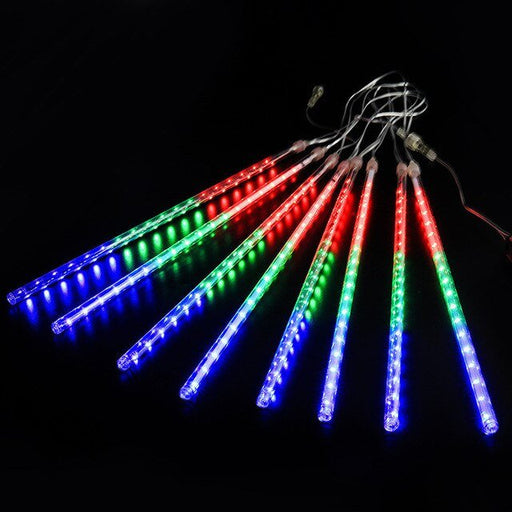 Betoverende LED meteor shower rain lights voor magische feestdecoratie! - Bivakshop