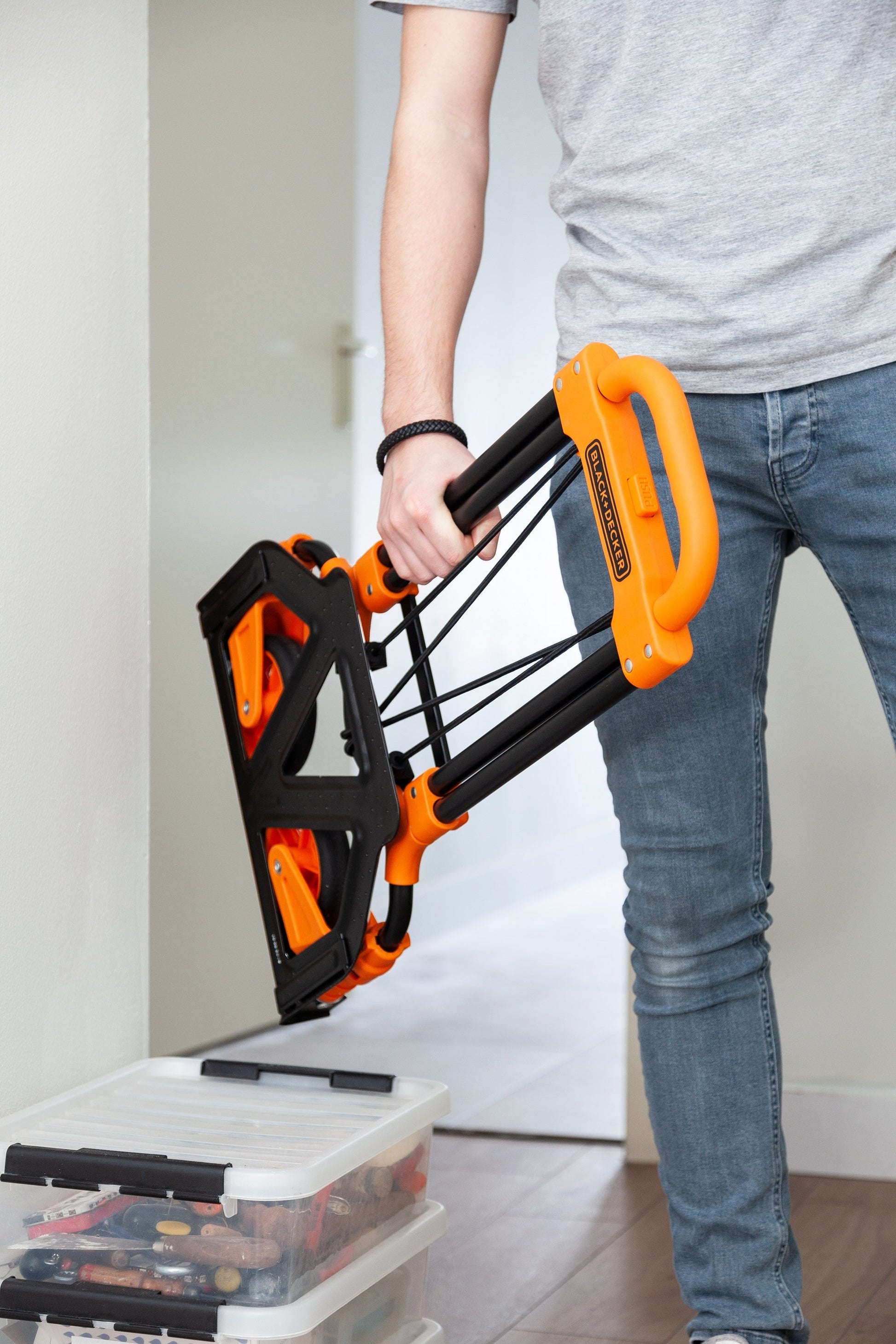 BLACK+DECKER steekwagen Bxwt-H200 - Compact inklapbaar - Bivakshop