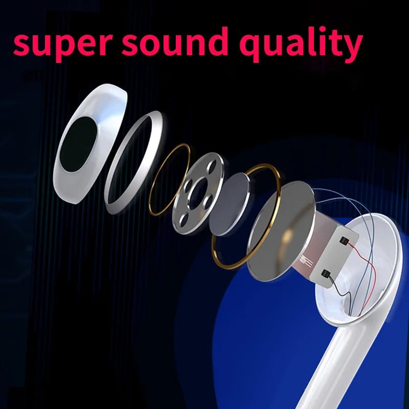 Bluetooth 5.0 mini draadloze oordopjes met oplaadbox - Waterdichte oortelefoon - Bivakshop
