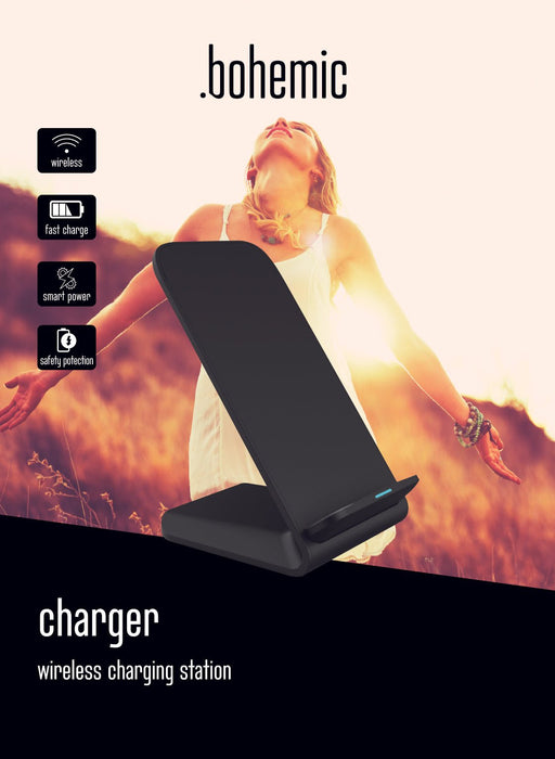 Bohemic BOH7283: Draadloos laadstation Android of IPhone - Bivakshop
