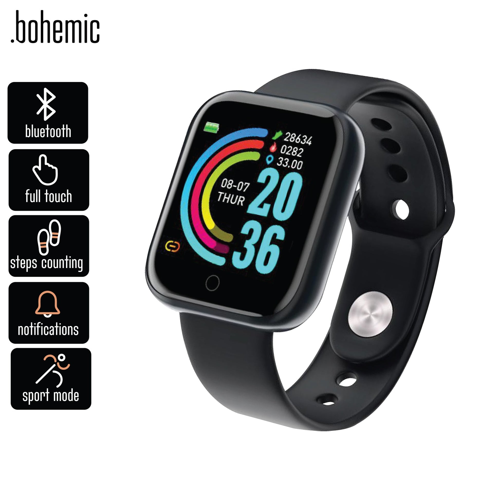 Bohemic BOH7306: premium sporthorloge - Bivakshop