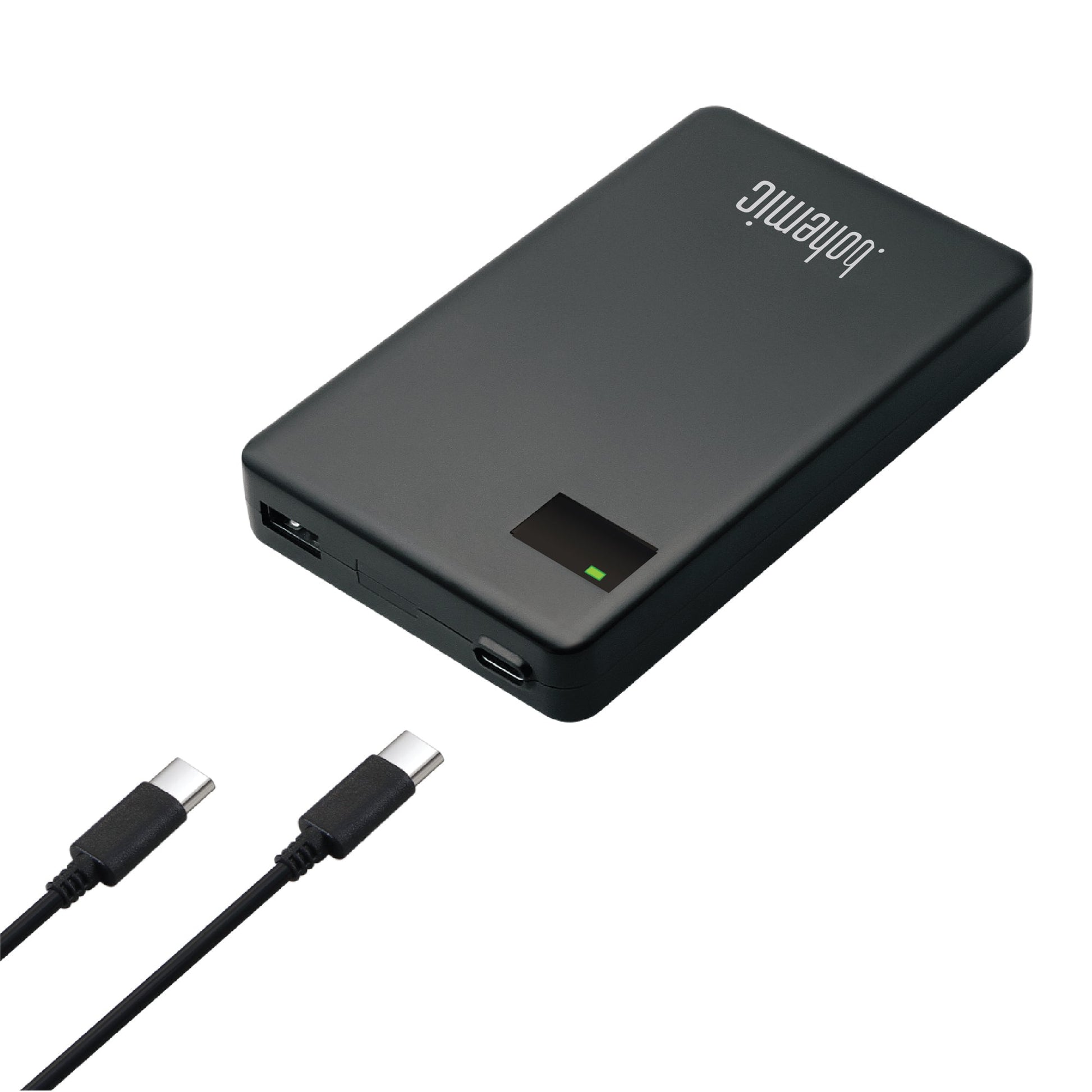 Bohemic BOH7382: Ultraslanke laptop- en tablet-oplader van 60 W - Bivakshop