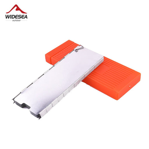 Camping Draagbaar gasfornuis windscherm - 9 deflectors - Picknick Bbq - Bivakshop