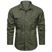 heren cargo overhemd katoen outdoor
