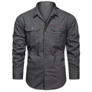 heren cargo overhemd katoen outdoor