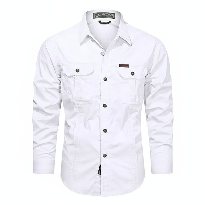 heren cargo overhemd katoen outdoor