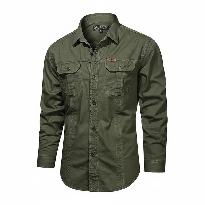 heren cargo overhemd katoen outdoor