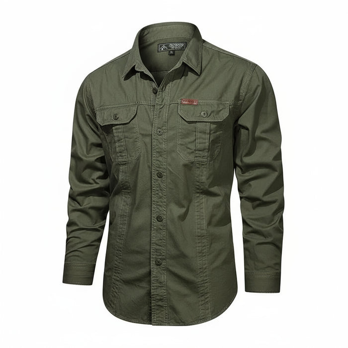 heren cargo overhemd katoen outdoor