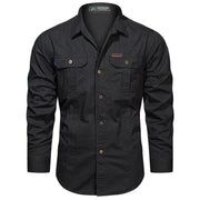 heren cargo overhemd katoen outdoor