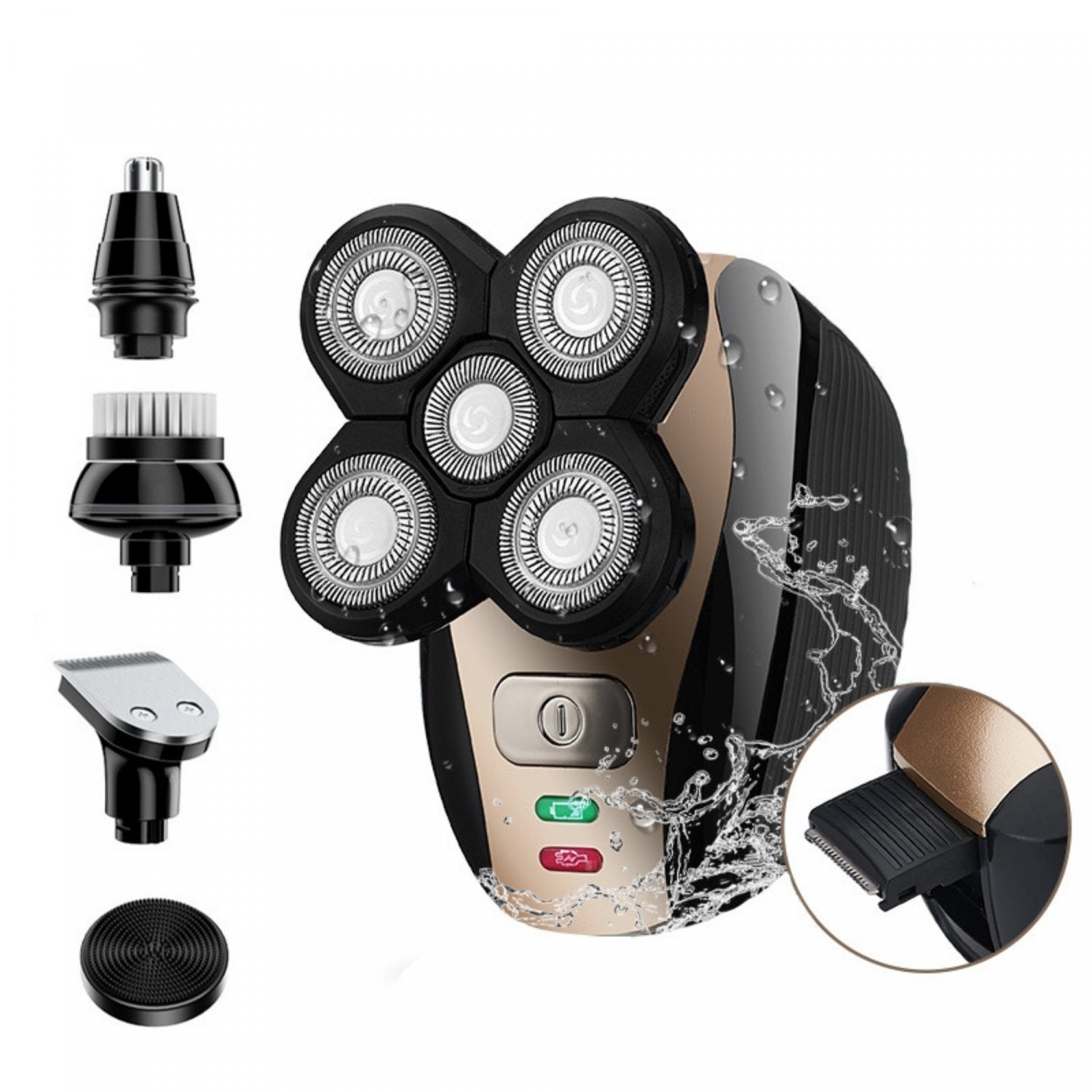 Cenocco Beauty 5 in 1 Precisietrimmer, gezichtsreiniger en verzorgingsset - Bivakshop