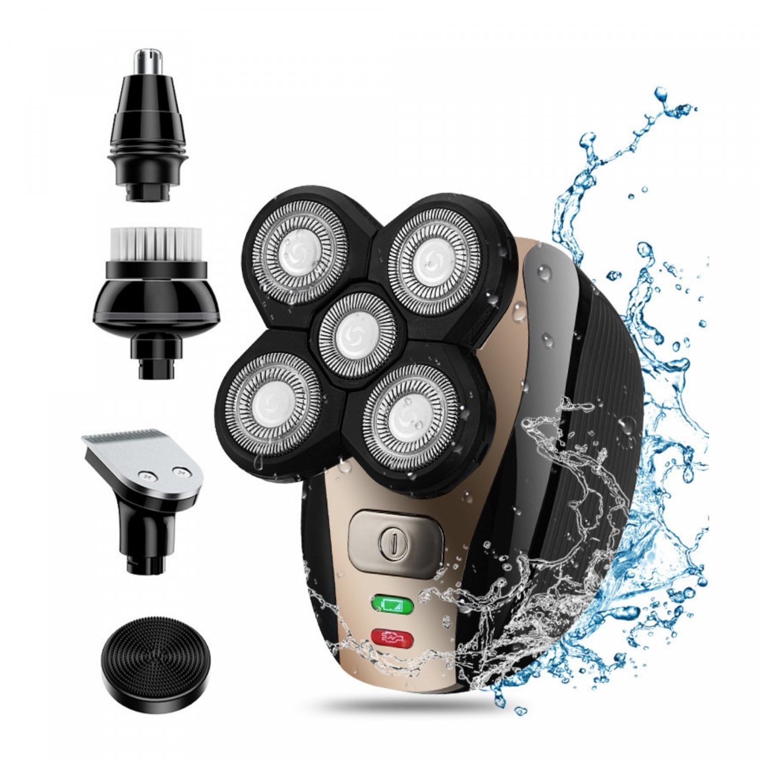 Cenocco Beauty 5 in 1 Precisietrimmer, gezichtsreiniger en verzorgingsset - Bivakshop