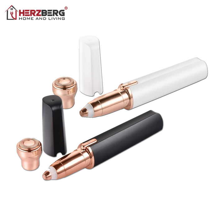 Cenocco Beauty CC-9095: 2-in-1 wenkbrauwtrimmer & gezichtsscheerapparaat - Bivakshop