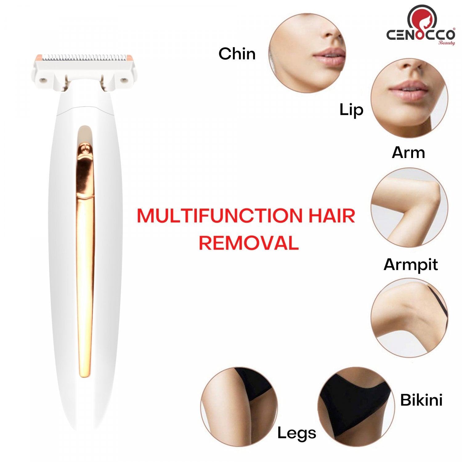 Cenocco Beauty Haarverwijderaar voor het hele lichaam - Trimmer - Bivakshop