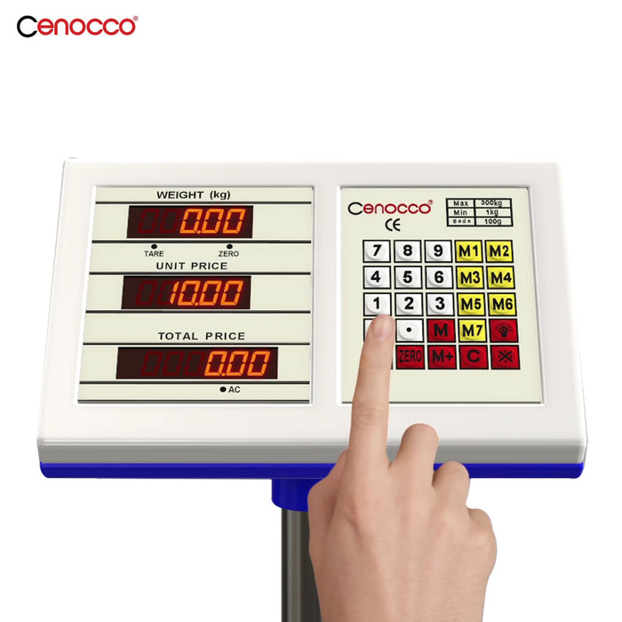 Cenocco CC-8004: platformweegschaal voor bedrijven - Bivakshop