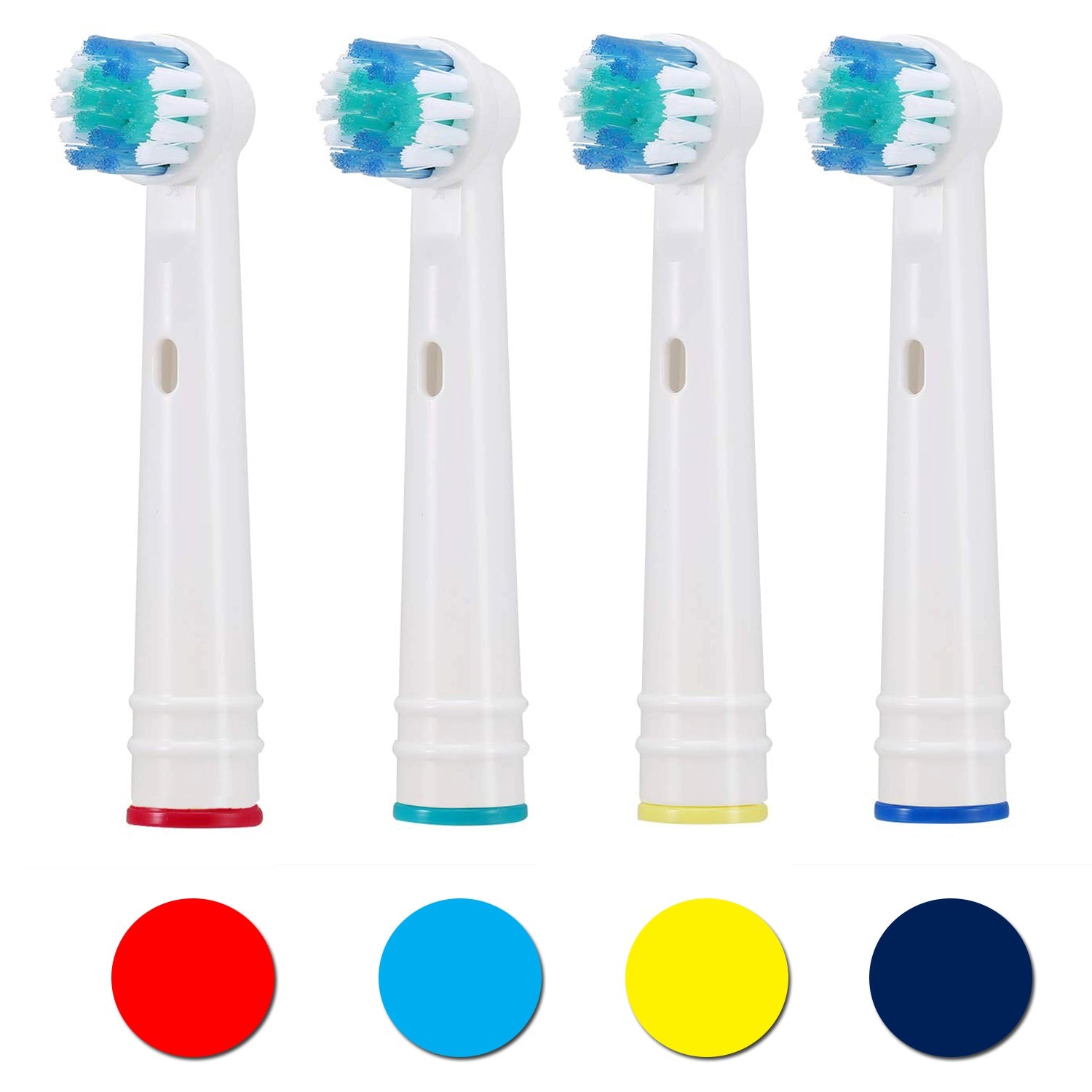 Cenocco CC-9029: 8-delige vervangende opzetborstels - Oral B compatible - Bivakshop
