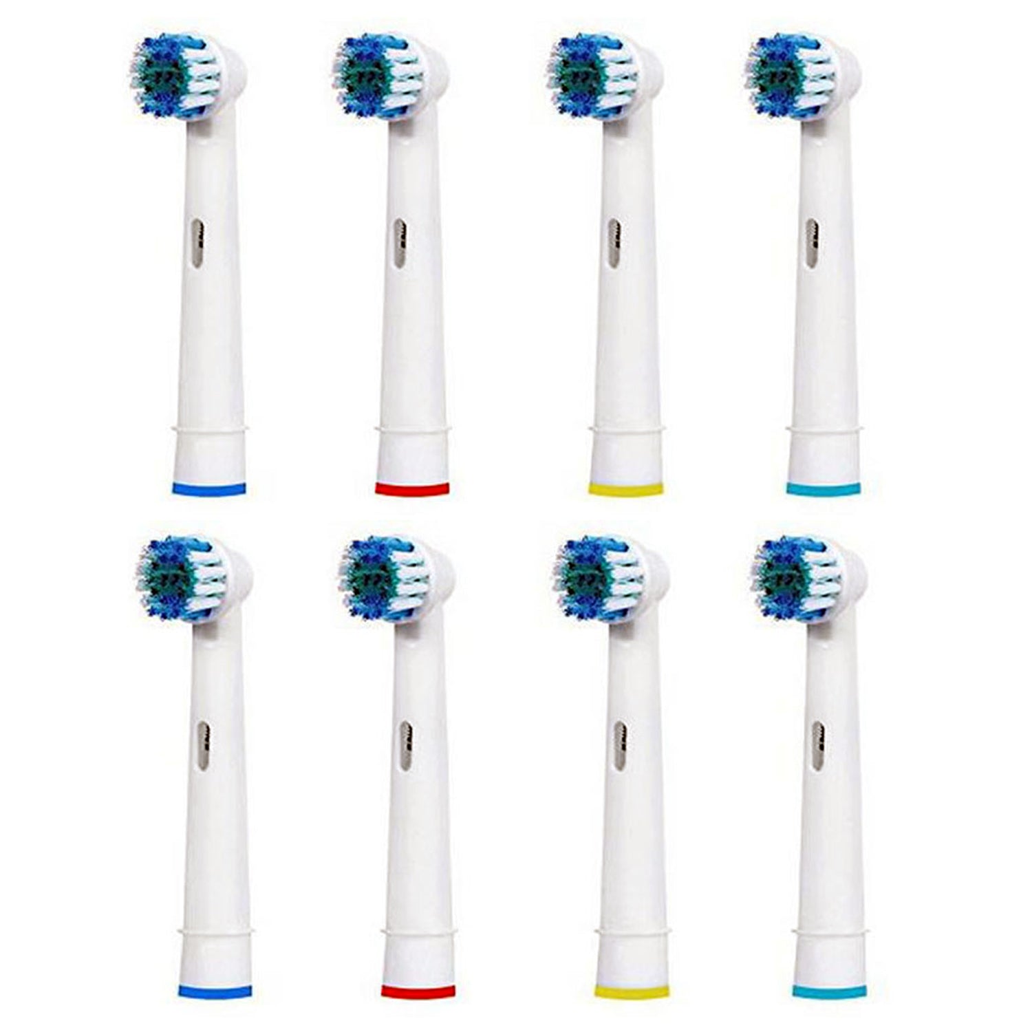 Cenocco CC-9029: 8-delige vervangende opzetborstels - Oral B compatible - Bivakshop