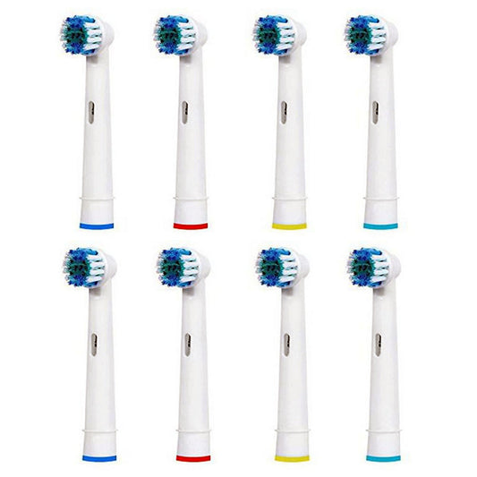 Cenocco CC-9029: 8-delige vervangende opzetborstels - Oral B compatible - Bivakshop