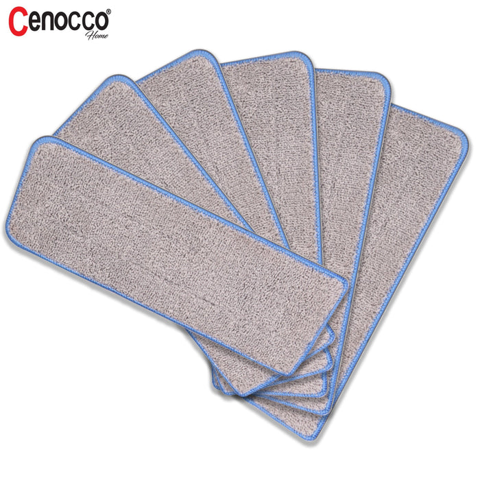 Cenocco CC-MOPM6: Set van 6 wasbare vervangende dweilpads van microvezel - Bivakshop