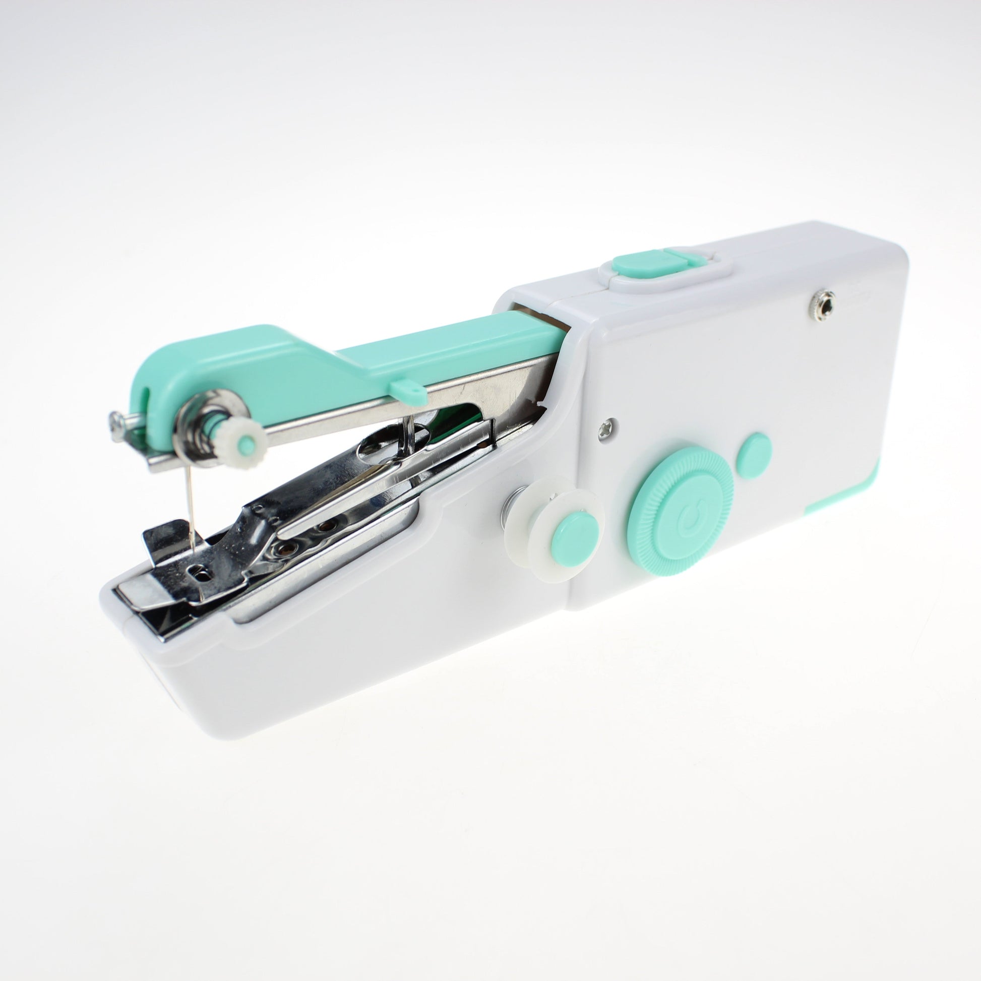 Cenocco Easy Stitch Handnaaimachine Turquoise - Batterij en adapter - Bivakshop