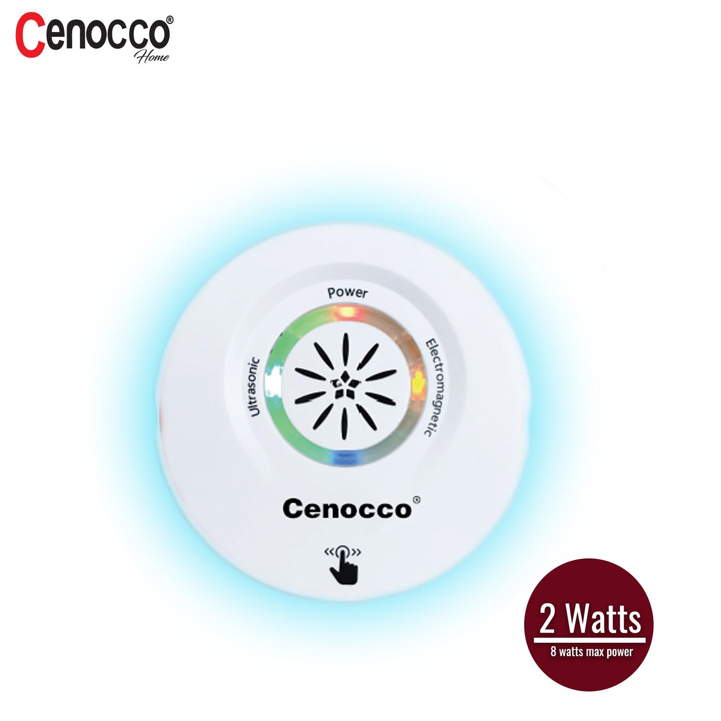 Cenocco Home 2-in-1 geavanceerde echografie en elektromagnetische ongediertebestrijder - Bivakshop