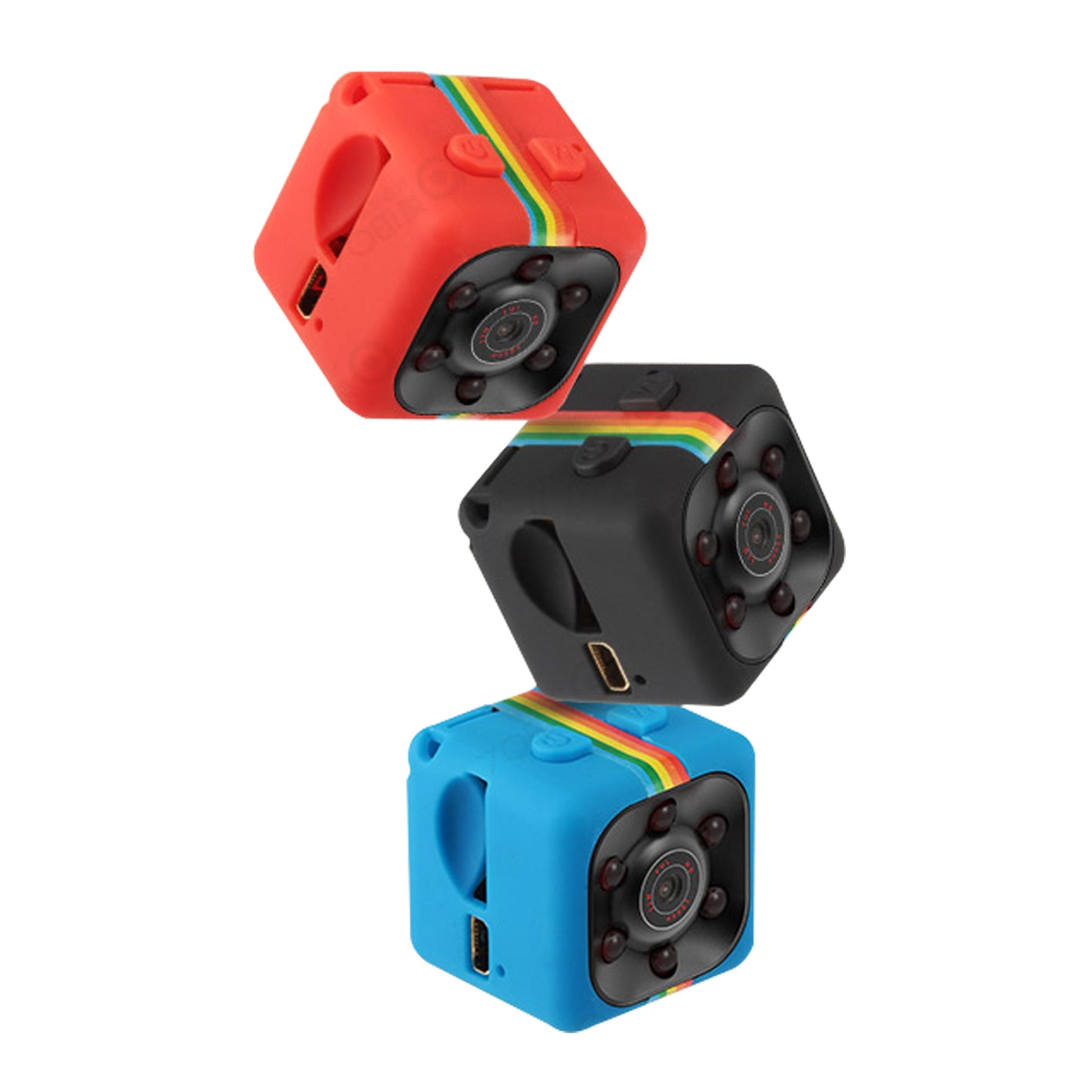 Cenocco Minicamera HD1080P Rood - Bivakshop