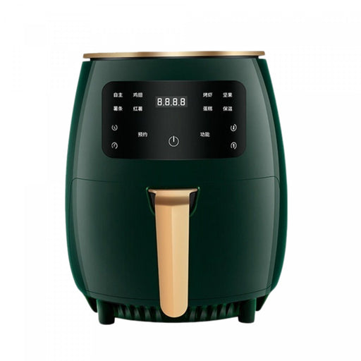 Cheffinger CF-AFRY4.5: 1400W Digitale LED Airfryer - 4,5 Liter Groen - Bivakshop