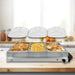 Cheffinger CF-BW300: 3,5 quarts 2-in-1 buffetwarmer + warmhoudplaat - Bivakshop