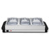 Cheffinger CF-BW300: 3,5 quarts 2-in-1 buffetwarmer + warmhoudplaat - Bivakshop