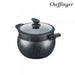 Cheffinger CF-COUS6: 6L Marmer Gecoate Stoomkoker Couscous Pot - Bivakshop
