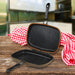 Cheffinger CF-DG32: Omkeerbare dubbele grillpan met marmercoating - 32 cm koper - Bivakshop