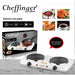 Cheffinger CF-EHD1000: 1000W Elektrische Kookplaat - Dubbel - Bivakshop