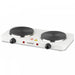 Cheffinger CF-EHD1000: 1000W Elektrische Kookplaat - Dubbel - Bivakshop