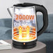 Cheffinger CF-SSK20: 2,3 L Elektrische Waterkoker - 2000W - Bivakshop
