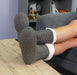 Cocooning Knuffelsokken -Wintersokken - Pantoffel-look - Stevige grip - Bivakshop